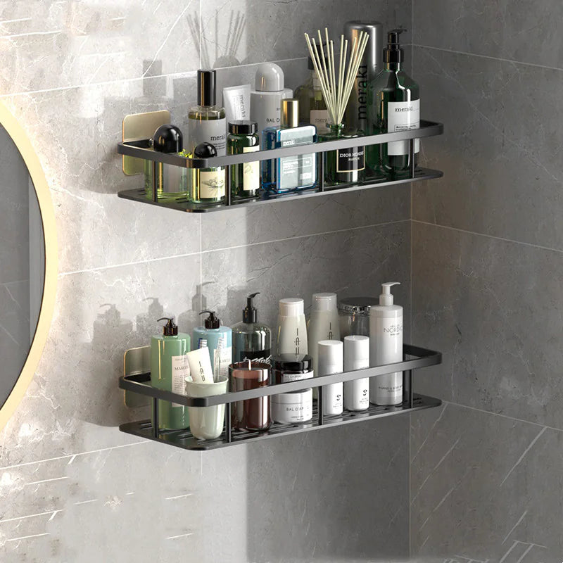 Modern Aluminum Bath Organizer