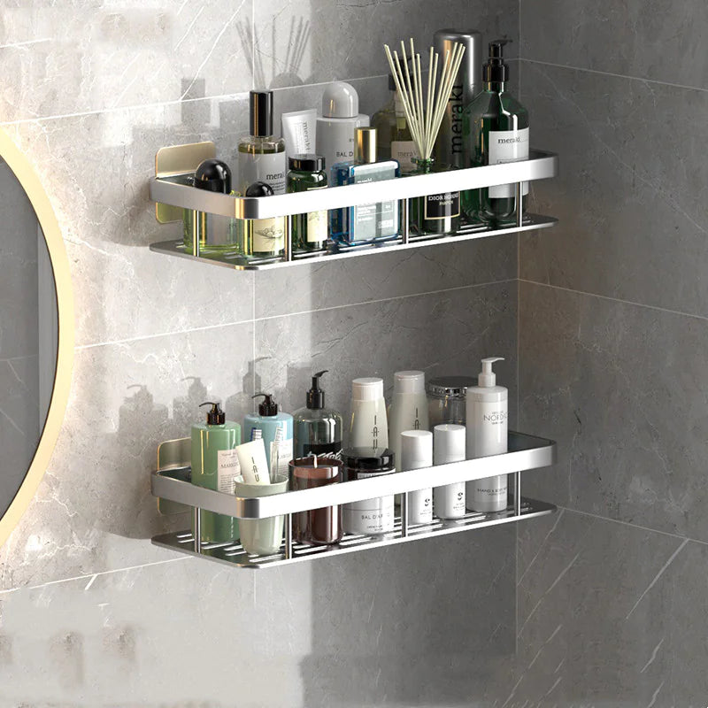Modern Aluminum Bath Organizer
