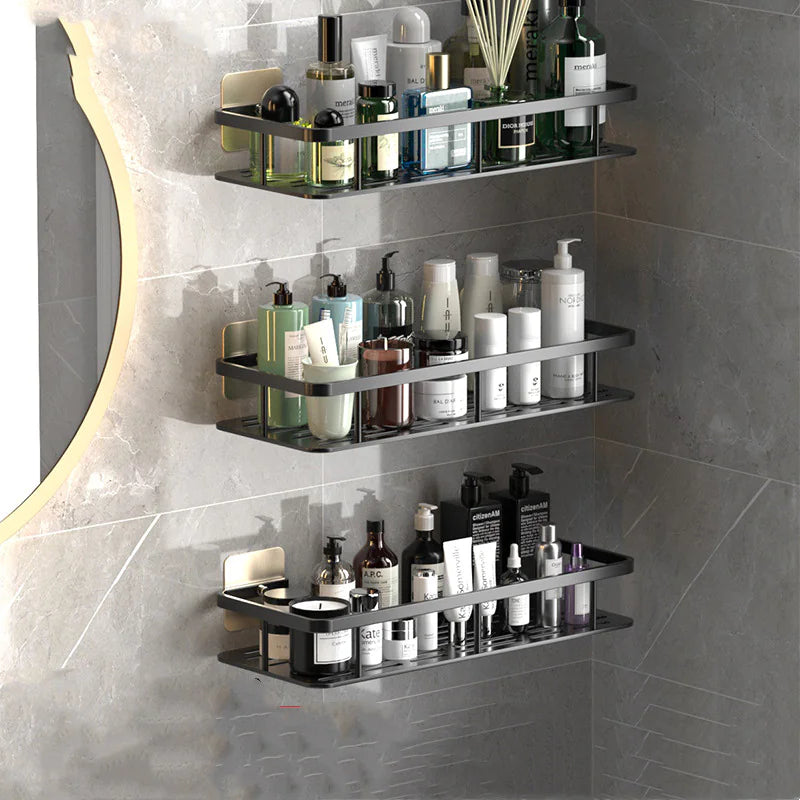 Modern Aluminum Bath Organizer