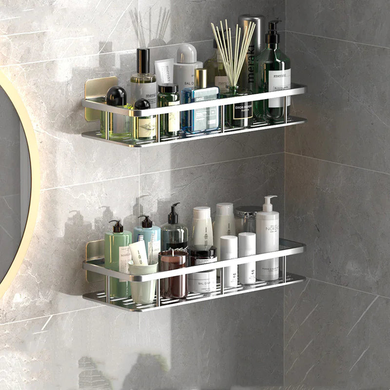Modern Aluminum Bath Organizer